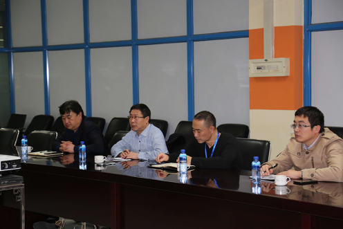 万名干手下下层烟台市国企一队到南宫娱乐软件公司调研座谈